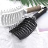 Youery 2 x organic hair brush without pulling, professional detangling