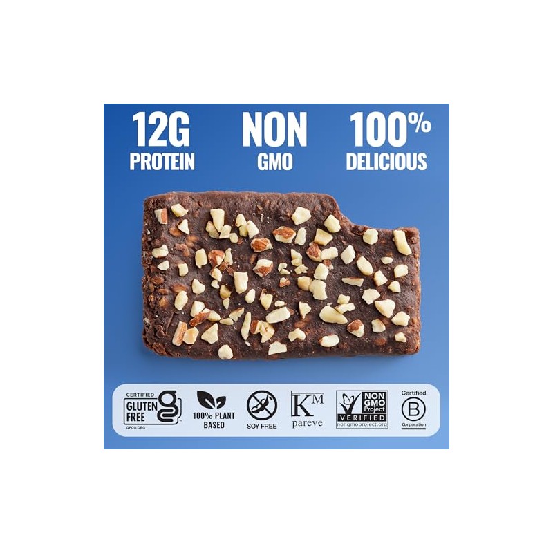 Barras de proteínas altas sin gluten GFB, no OMG
