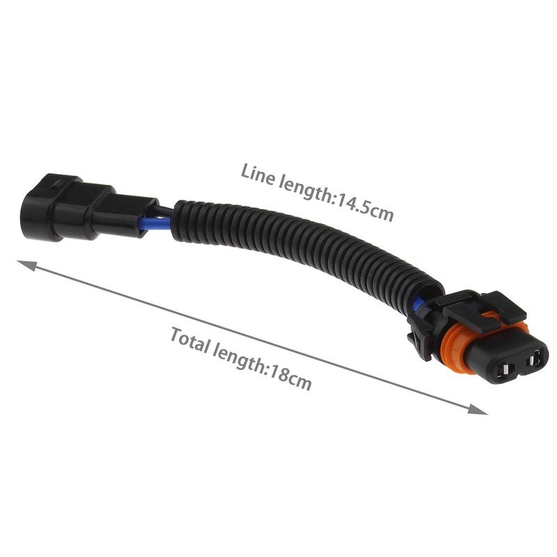 eMagTech 2 Pack H8 H11 to HB4 Lamp Connectors Compatible
