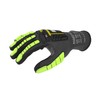 Ansell Ringers R840 Professional Work Gloves, Non-Slip Nitrile Coating, Industrial