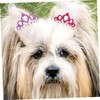 Kisangel Pet Hair Clier Dog Hair Clips Exquisite Pet Hairpins
