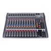 MOCHAG 12 Channel Audio Mixer Sound Mixing Console, 3-Band Equalizer