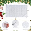 Silver Table Runner 28 x 275 cm Shiny Metallic Mesh