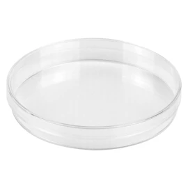 MELGO 5 Pcs Plastic Petri Dish, Sterile Bacterial Culture Dish, Laboratory Plant Cell Tissue Petri Dish Accessories for Lab Supplies, School Science Equipment (Plastic-90mm-5Pcs)