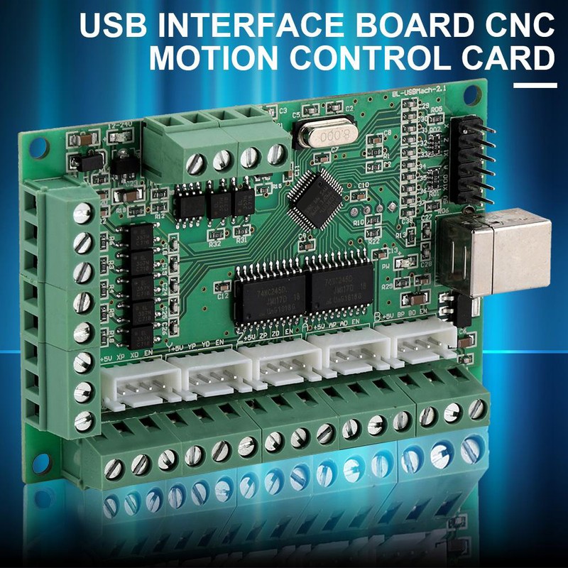 USB Interface Board CNC MACH3 Motion Control Card For Engraving