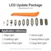 nsautolighting 11pcs Interior LED Lights Bulb Kit for Ford F150