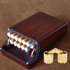 4pcs Copper Concealed Barrel Hinges, 10/12/14/16mm Heavy Duty Hinge Set,