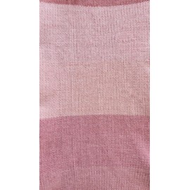 5 x 100 g Wollbiene Crazy Cotton Batik, 500 g with Colour Gradient, 55% Cotton, Multicoloured Knitting Wool, Crochet Wool, Wool, All-Year Wool (6090 Berry Tones)