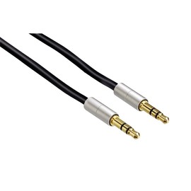 Hama 3.5mm RCA Coiled Cable (Male/Male)