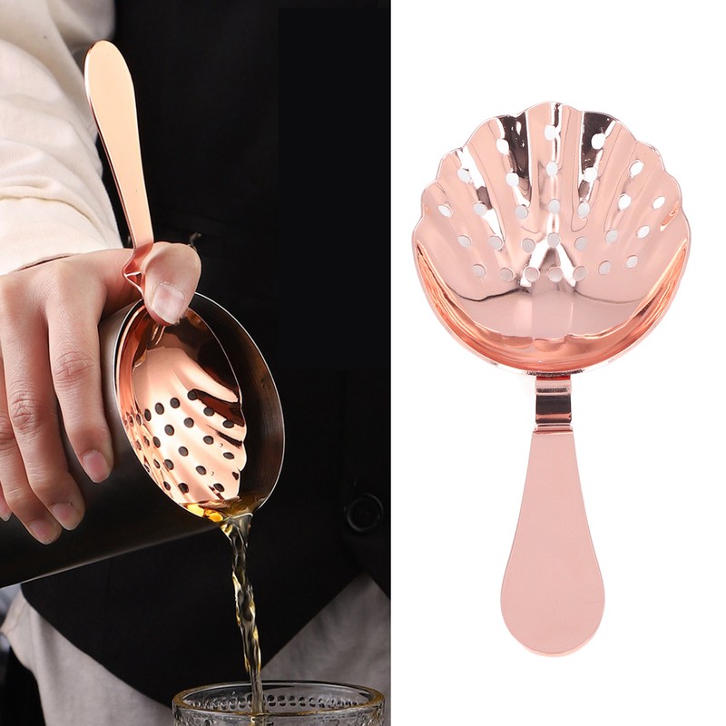 Cocktail Strainer Anti Rust Efficient Filtering Stainless Steel Strainer Bar
