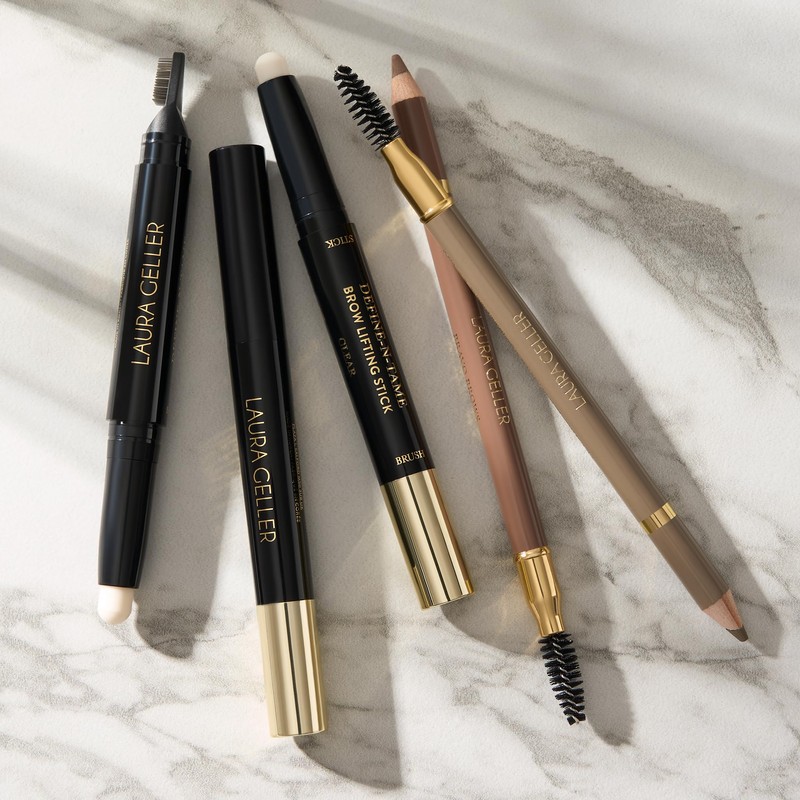 LAURA GELLER NEW YORK Bravo Brows Soft Pencil + Brush,
