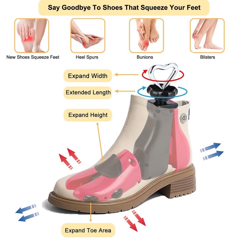 Shoe Stretcher Men Women, Boot Stretcher Women Men Shoe Tree