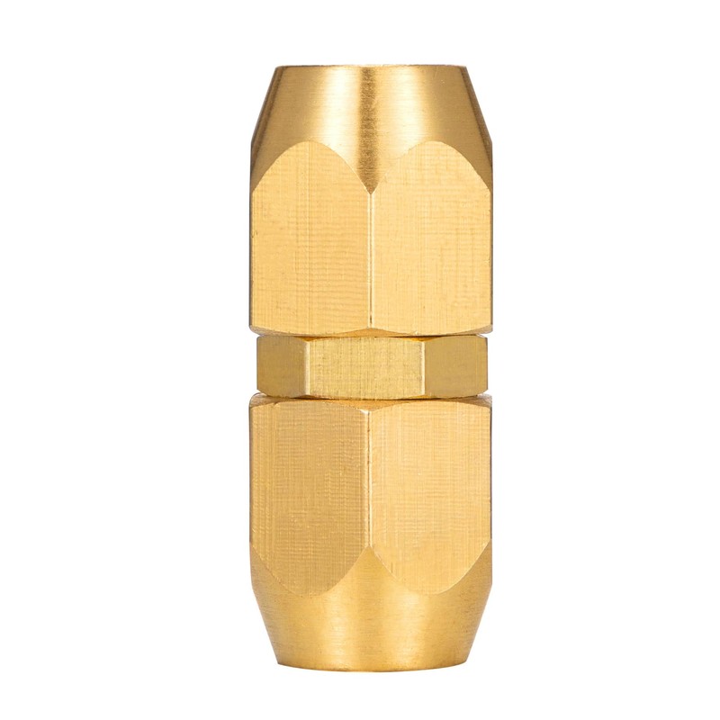 Breezliy 4PCS Soild Brass Air Reusable Hose Splicer For 3/8-Inch