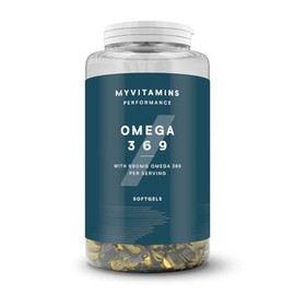 Omega 3-6-9 Supplement with EPA & DHA, Supports Fitness Goals and General Wellbeing, Premium Blend of Essential Fatty Acids – 120 Softgels