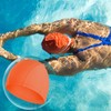 Bobury Unisex Polyester Cloth Fabric Bathing Cap Swimming Hats for