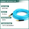 GORAGUCHI Polyurethane 1/4" x 25 ft Air Hose, Made of