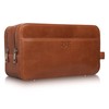 Atlas XL Toiletry Bag Made of Leather for Men Large