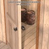 JZVXX 2Pack Shed Lock, 5-1/2" Steam with 4 Keys, Shed