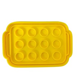 The Cookie Cutter Hub 11cm Baking Muffin Tray Cookie Cutter and Matching Embosser for Cookies Biscuits Clay Baking Decoration