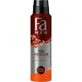 FA Men Antiperspirant Pure Protection with Guarana Fragrance, 72h Protection, 150 ml