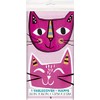 Unique Pink Cat Plastic Tablecloth, 84" X 54"
