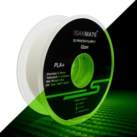 3D Printer Filament, PLA Filament Glow in The Dark, 1.75mm Dimensional Accuracy +/- 0.03 mm, 1 kg Spool
