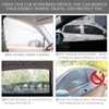 Innovative Car Sun Shade - Window Socks, Sun Protection Film,