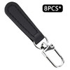 8 PCS Zipper Pull Replacement Leather Handle for Backpacks, Suitcases,