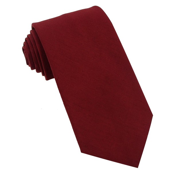 Kebocis Mens Solid Color Cotton Necktie Regular Tie for Men