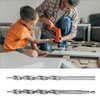 QWORK 4 Pieces 3/8 Inch Pocket Hole Drill Bit Set,