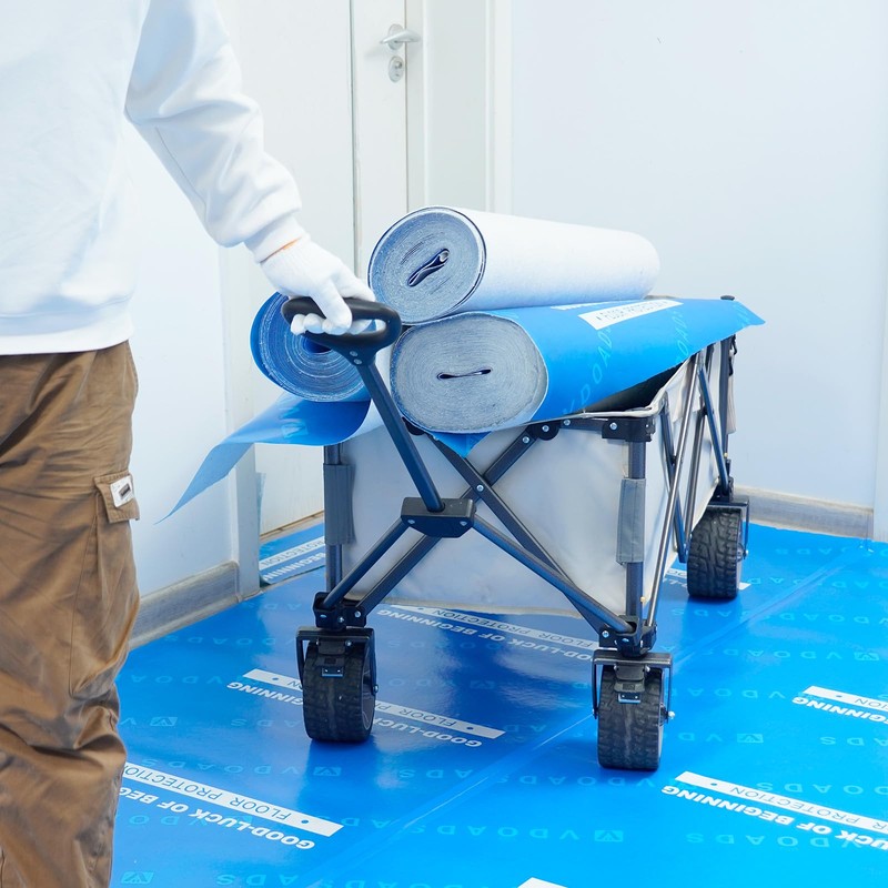 39" x 100'Heavy-Duty Temporary Floor Protection Roll Construction & Renovation