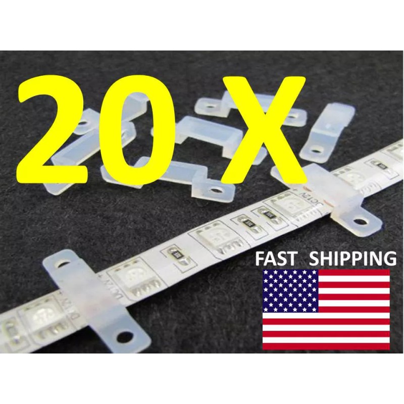 CH 20pcs. --- MOUNTING CLIP - HARDWARE part accessory 16.4ft