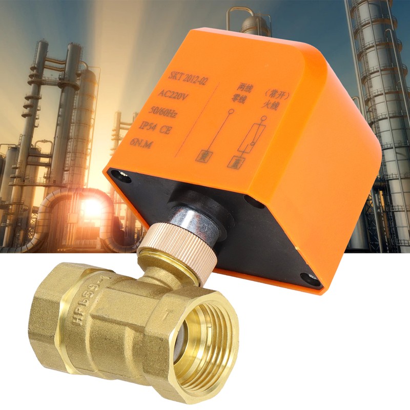 Motorized Ball Valve 2 Wire 2 Way Normally Open DN25