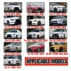 Gloss Black M Style Side Mirror Cover Caps For Lexus