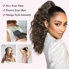 REECHO 14" Ponytail Extension, Claw Clip Ponytail Extension Fake Pony