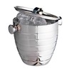 bar@drinkstuff Manhattan Nights Stainless Steel Ribbed Ice Bucket 1.8ltr