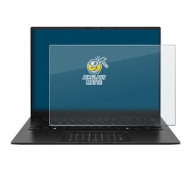 BROTECT Anti-Glare Protective Glass for ASUS ZenBook 14 OLED UM3406 Protective Film Tempered Glass Matt [Extremely Scratch-Resistant 9H, Anti-Reflection]