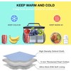 ExtraCharm Insulated Lunch Bag for Women/Men - Reusable Lunch Box