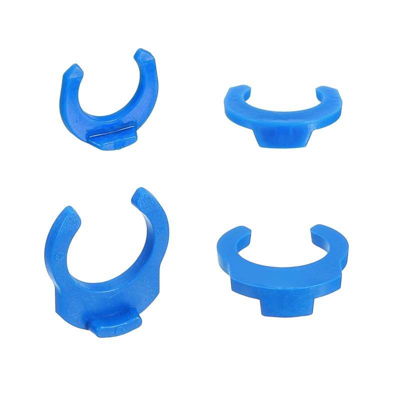 sourcing map 40Pcs 1/4 Inch 3/8 Inch Locking Clip Set