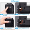 Key Safe Lock Box for Outside, House Wall Mounted Key