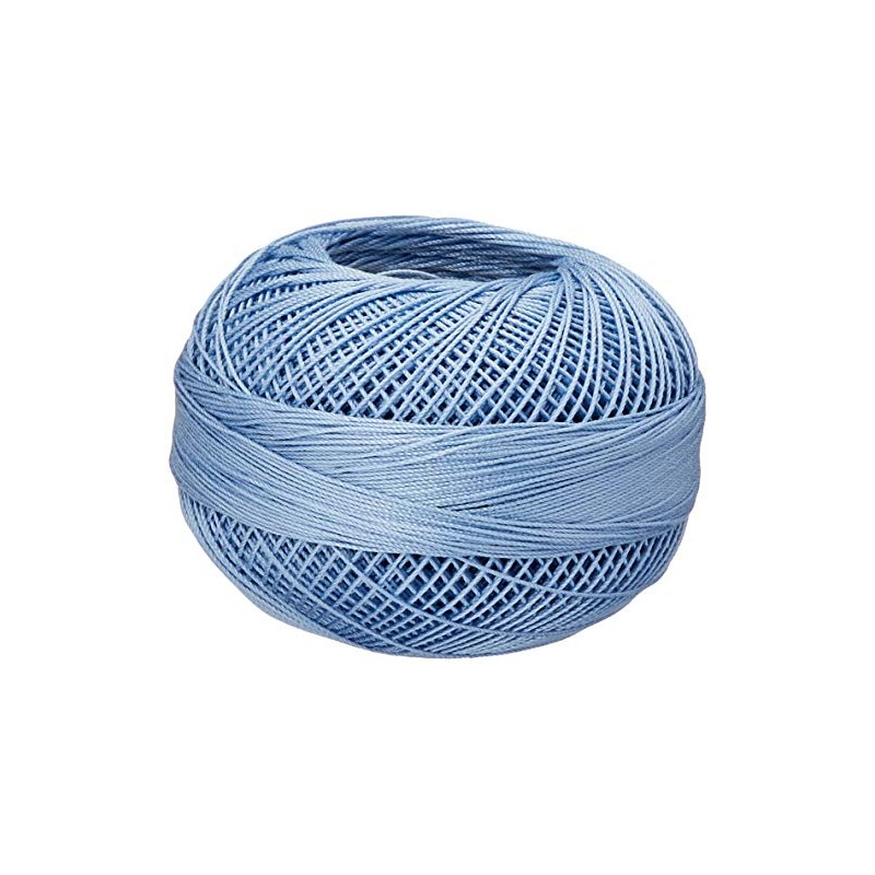 Handy Hands 210-Yard Lizbeth Cotton Thread, 25gm, Medium Blue