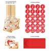 Advent Calendar Filling Set with Romanic Cards for Adults and