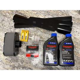 Kawasaki, Sunbelt Hustler Raptor & Raptor Limited Tune-Up Kit (Kawasaki FR) 54" Blades 20W50