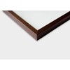 nielsen Quadrum Photo Frame, 24x30cm Wood Picture Frame, Wenge Photo