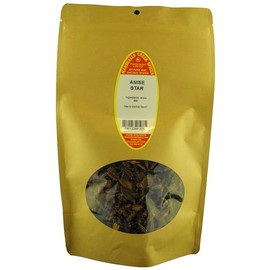 Marshalls Creek Spices ANISE STAR, STAR ANISE 3 oz. Kraft Stand Up Pouch ECO Friendly Recyclable Mailer