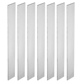 PATIKIL 1095 Steel Flat Bar, 7 Pcs 12" x 1 1/2" x 1/8" Knife Making Steel Iron Stock for Forging Blade Knife Sword Chopper