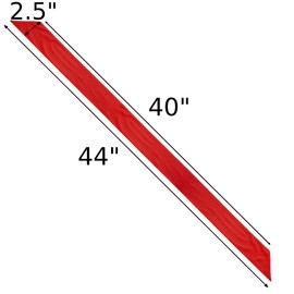 GOGO Head Tie, Tie Back Mesh Headband, Tennis Head Band - Red