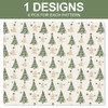 JarThenaAMCS 6 Sheets Christmas Tree Wrapping Paper - Not Roll