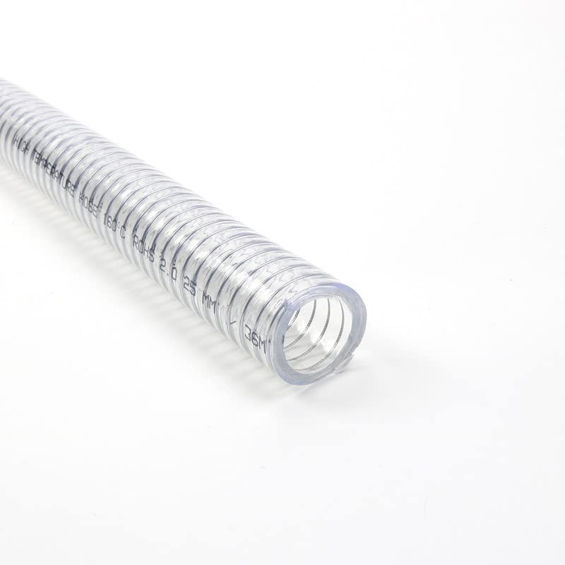 Log Splitter Suction Hose, 36" Length, 1" ID, W/Worm Gear
