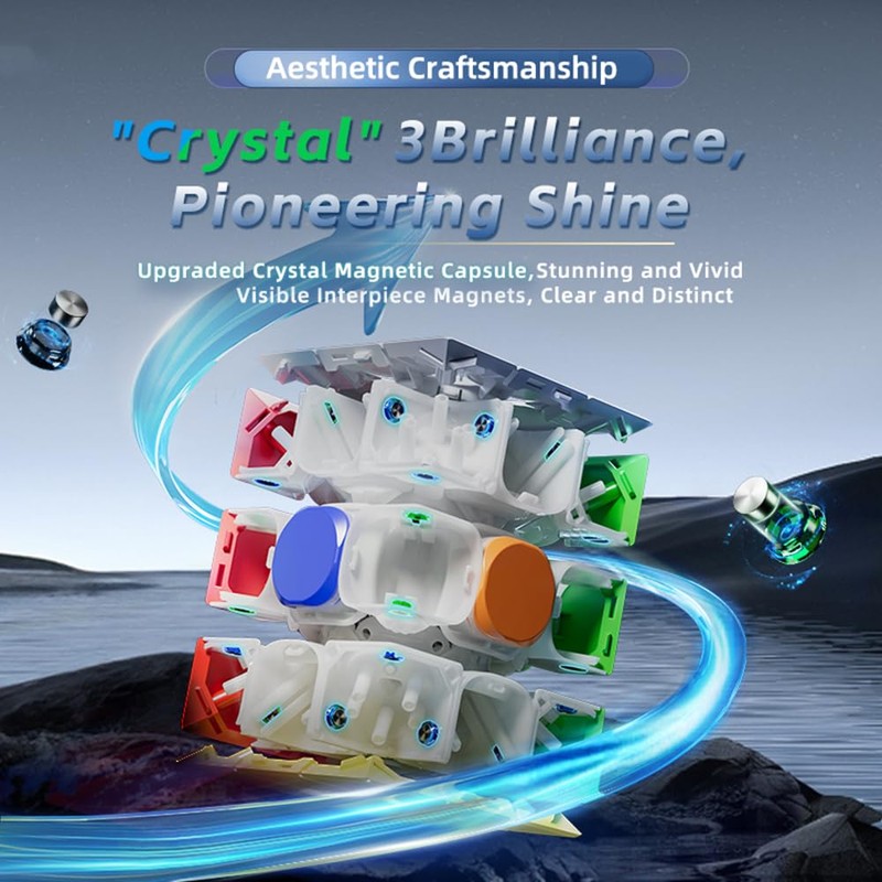 XMDCuber Moyu Weilong WR M V11 Magnetic Speed Cube 3x3,